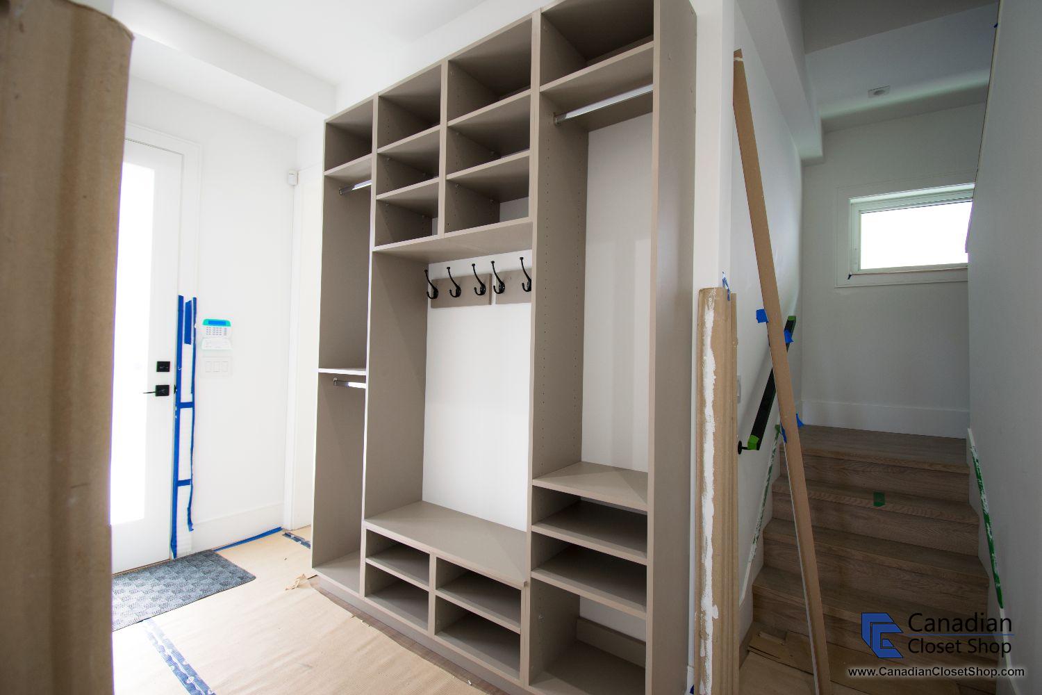 Reach-In Closet Organizers | Vancouver Closet Organizer Installation |  Custom Design, Construction